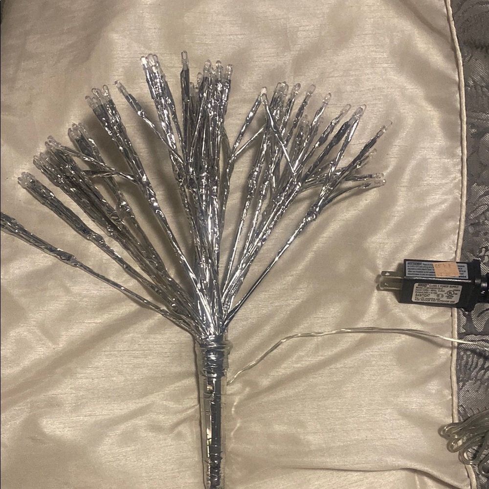 Silver Decorative Light Branch